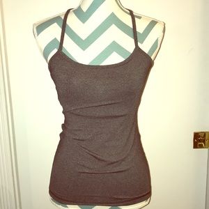 Spaghetti strap workout top